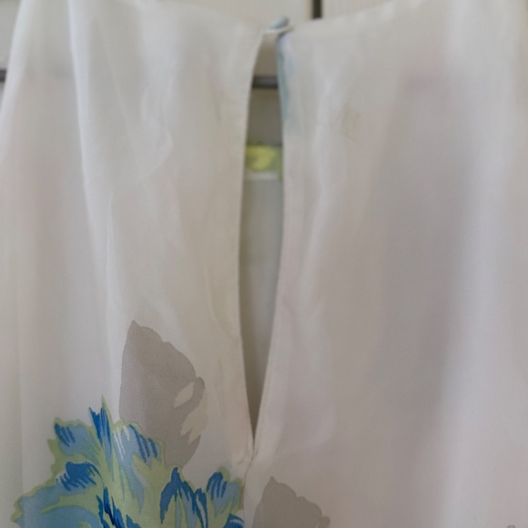 Old Navy White Floral Maxi Dress with Ruffle Sleeves. Size XL NWT - Picture 14 of 15